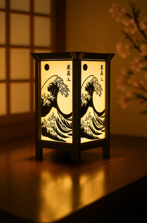 Kanagawa Lantern | Lámpara Japonesa | KUMIKO
