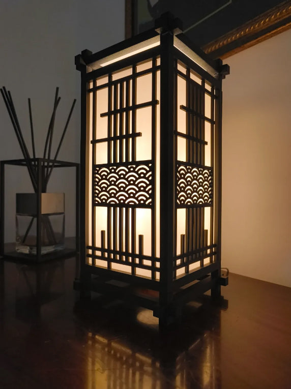 Wave Lantern | Lámpara Japonesa | KUMIKO