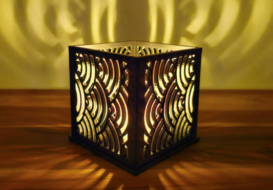 Wave Cube | Decoración japonesa | KUMIKO