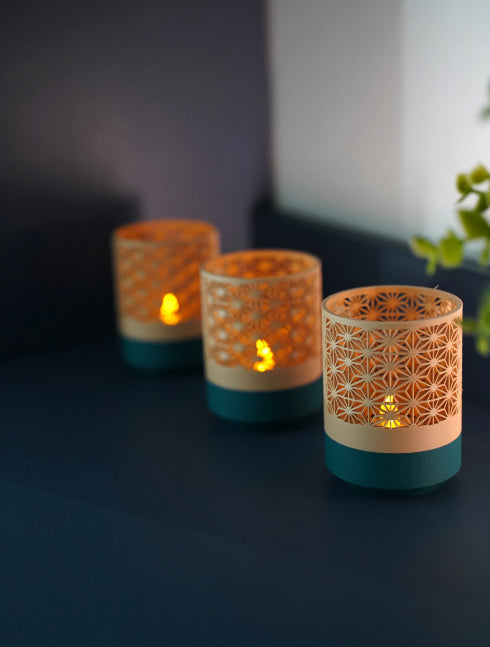 Tea Light | Decoración japonesa | KUMIKO